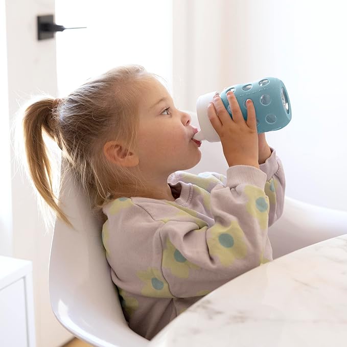 Lifefactory 8-Ounce Wide Neck Glass Baby Bottle - Image 6