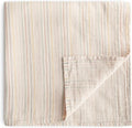 mushie Muslin Baby Swaddle Blanket | 100% Organic Cotton by mushie
