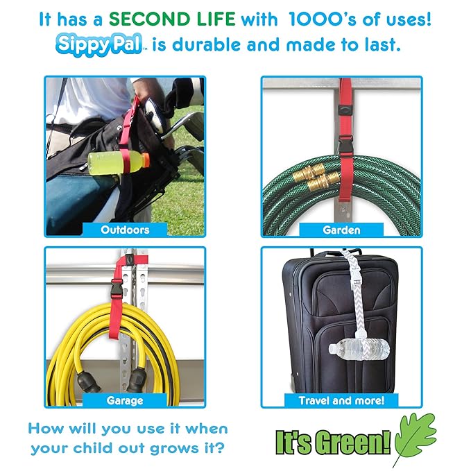 PBnJ Baby SippyPal Sippy Cup Holder Strap Leash Tether - Image 8