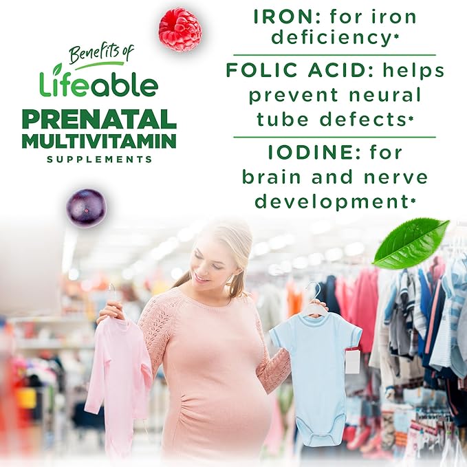 Lifeable Prenatal Multivitamin - Image 3