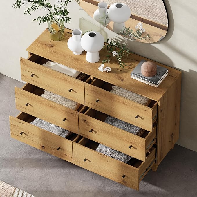 WAMPAT 8 Drawers Dresser Chests - Image 6