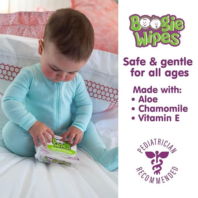 Baby Wipes Unscented by Boogie Wipes, Wet Wipes - Image 3