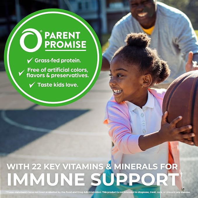 Orgain Kids Protein Powder Shake Mix, Vanilla Bean Ice Cream - 8g Grass-Fed - Image 5
