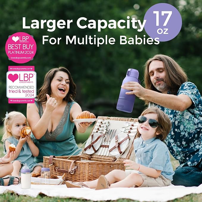 Momcozy Portable Milk Warmer for Travel – Dual Heating Modes for Breast Milk & - Image 8