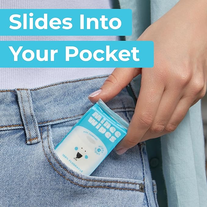 Impossibly Compact Travel Flushable Wipes - Image 2