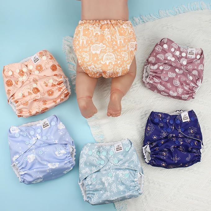 Mama Koala 3.0 Pocket Cloth Diapers - Image 3
