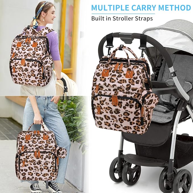 KABAQOO Diaper Bag Backpack - Image 6