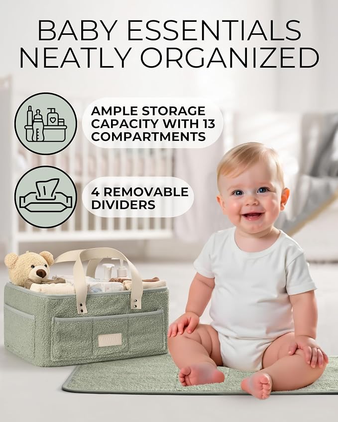 Baby Diaper Caddy Organizer - Image 3