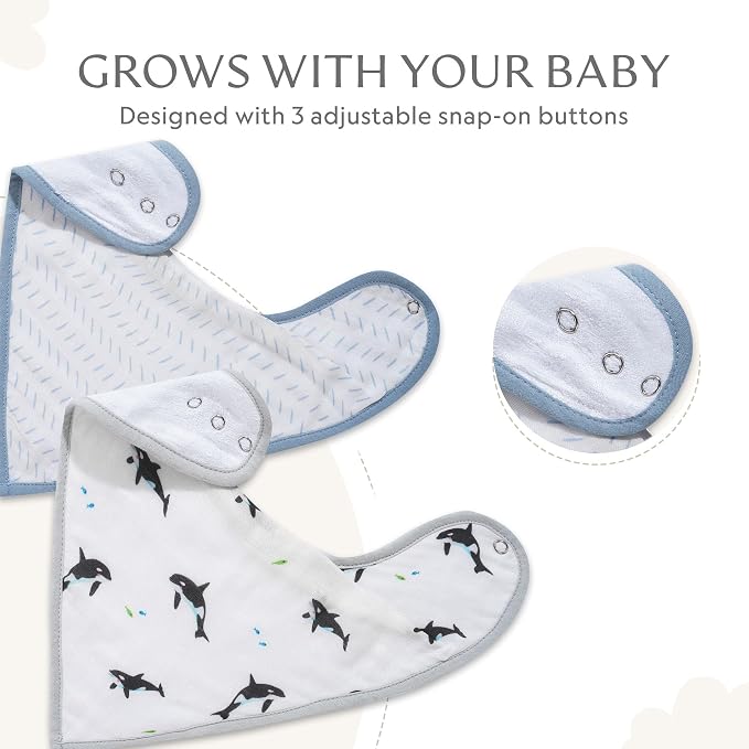 Bamboo Little Baby Bibs - Image 5