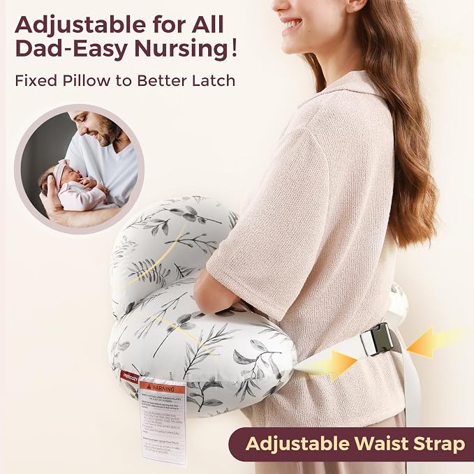 Momcozy Pioneering Safety Fence Nursing Pillow - Image 4
