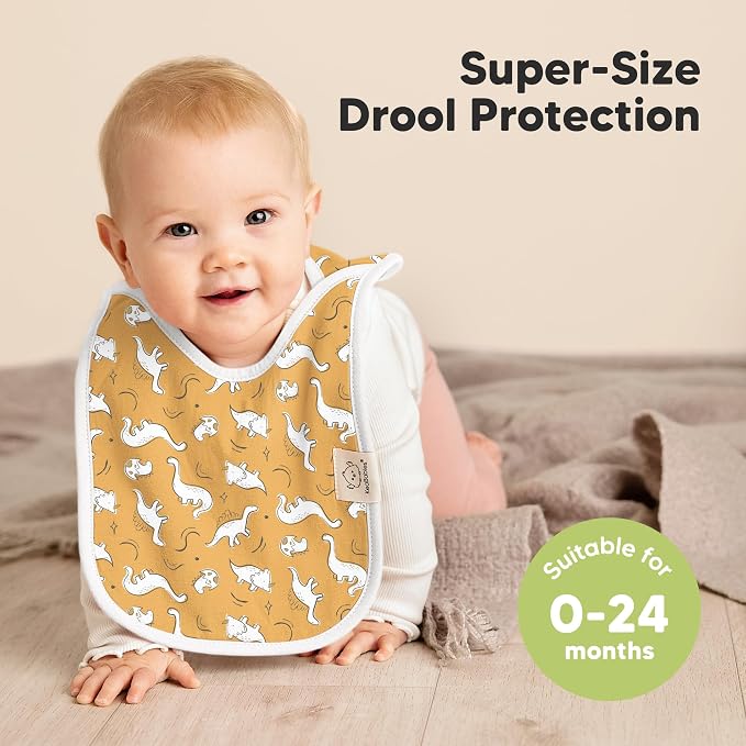 8-Pack Baby Bibs for Boys, Girls - Image 2