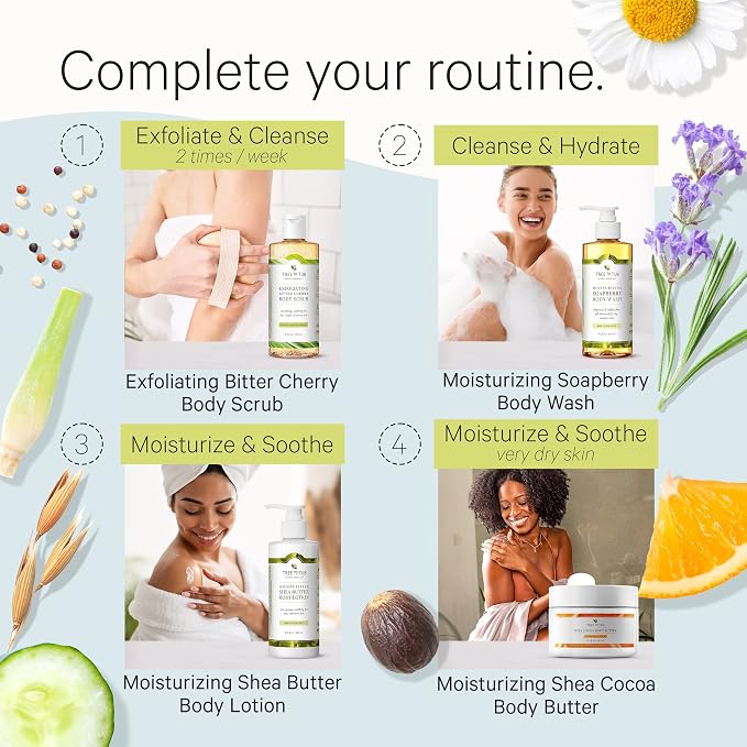 Tree to Tub Unscented Shea Butter Body Lotion - Image 6