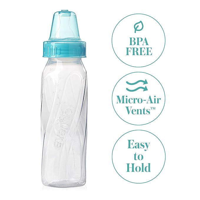 Evenflo Feeding Classic Clear Plastic Standard Neck Bottles - Image 8