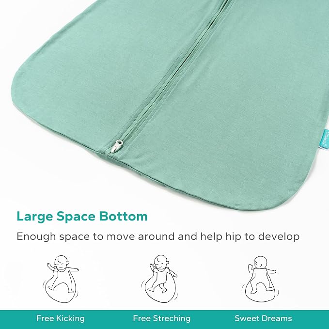 Rayon Made from Bamboo Sleep Sack, 0.5 TOG Wearable Blanket Baby, Lightweight - Image 3