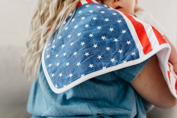 Copper Pearl Baby Burp Cloth Large 21''x10'' Size Premium Absorbent Triple - Image 8