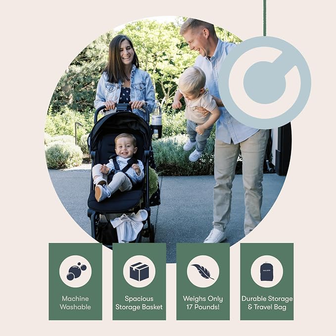 Colugo Compact Stroller+ Lightweight Foldable Travel Stroller - Image 7