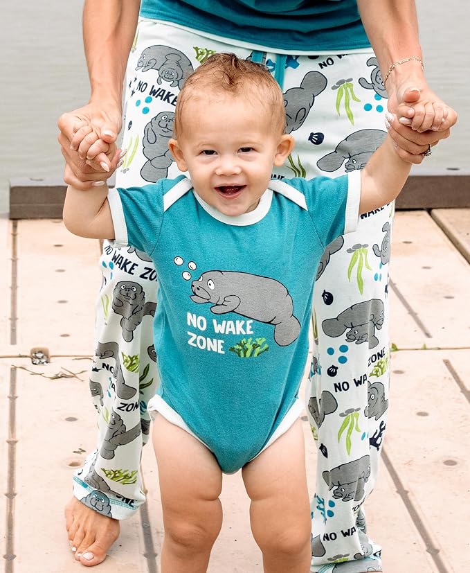 Lazy One Cute Unisex Baby Bodysuit, Cute Animal Designs, 6-18 Months - Image 5