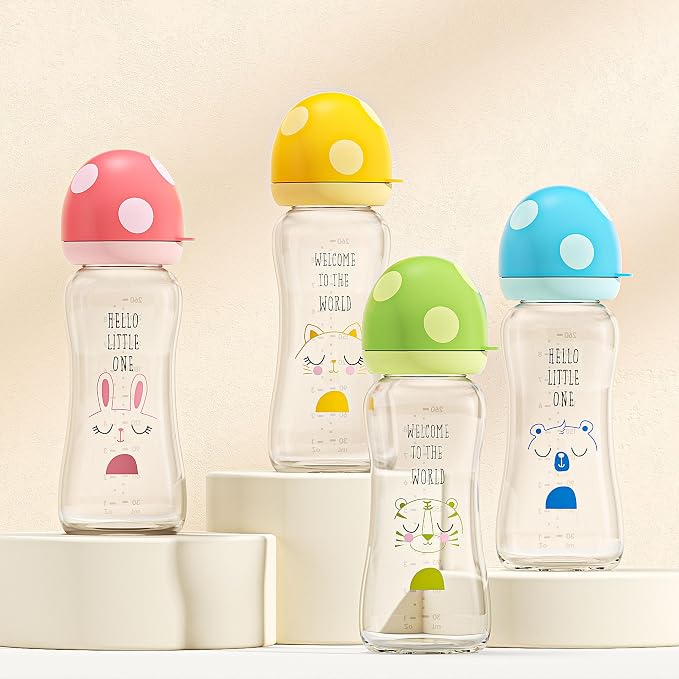 YOHKOH Natural Glass Baby Bottle - Image 8