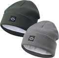 MaxNova 2 Pack Baby Beanie Fleece Lined Knit Toddler Hat by MaxNova