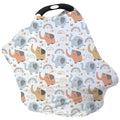 Breathable Car Seat Cover for Babies – Multi-Purpose Soft Rayon Nursing Cover by Meetjoy