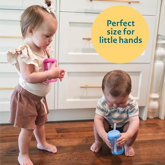 The First Years Squeeze & Sip Toddler Straw Cups - Image 4