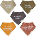 Denver James Bandana Feeding Drool Baby Bib I Soft Organic Cotton I Fleece Back by DenverJames