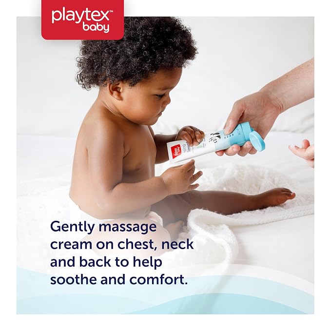 Playtex Baby Vapor Cream, 3 oz., Gentle Baby Soothing Cream, Dermatologist - Image 4