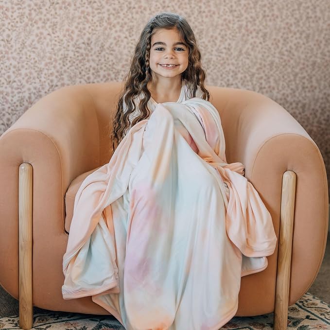 Copper Pearl Large Premium Knit Baby 3 Layer Stretchy Quilt Blanket Nova - Image 2