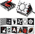 URMYWO Black and White Baby Toys, Tummy Time High Contrast Newborn Toys 0-3 by URMYWO