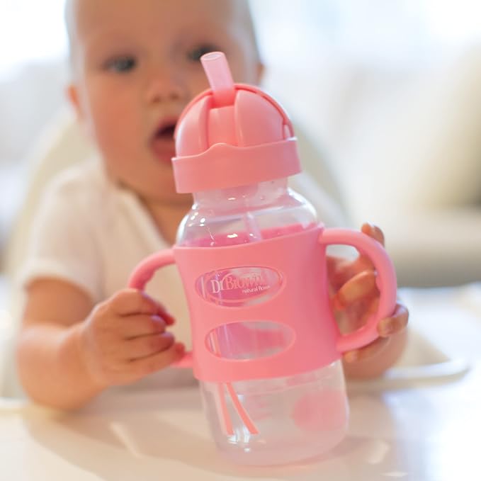 Dr. Brown's Milestones Wide-Neck Sippy Straw Bottle - Image 9