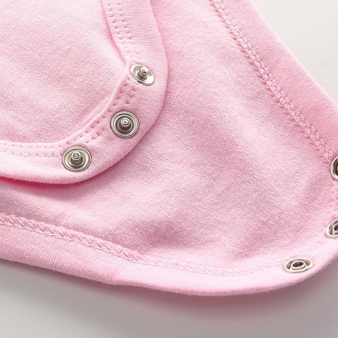 Fashion Unisex baby Boy Girl Bodysuits 5-Pack Casual Cotton Soft Infants Outfit - Image 5