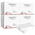 100% Cotton Disposable Face Towel 200 Count 10x12 Inch | Biodegradable Thick by WOWOTEX