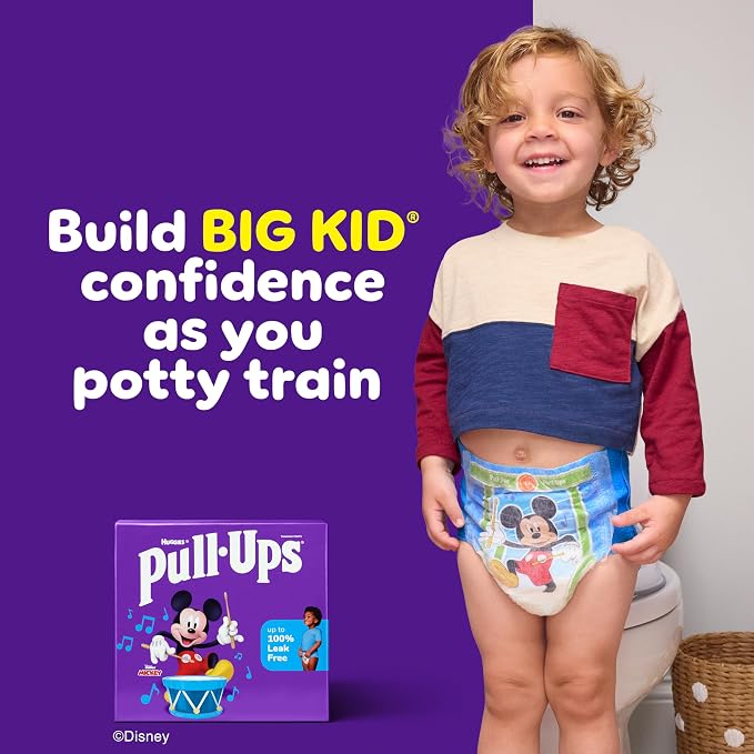 Pull-Ups Boys' Potty Training Pants, Size 3T-4T Training Underwear - Image 4