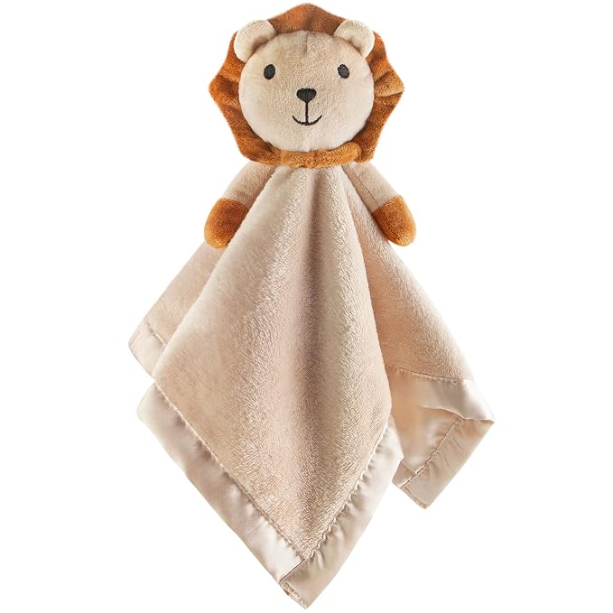 Pro Goleem Lion Security Blanket, Soft Lovey Unisex Lovie Baby Gift by ProGoleem