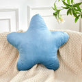 Dusty Blue Star Throw Pillow, Cute Star Pillow Room Decor, Soft 14.9" Star by XVTRU