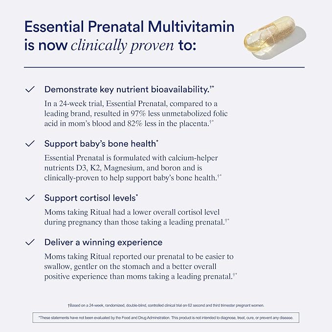 Ritual Essential for Women Prenatal Multivitamin: Folate & Choline for Neural - Image 4