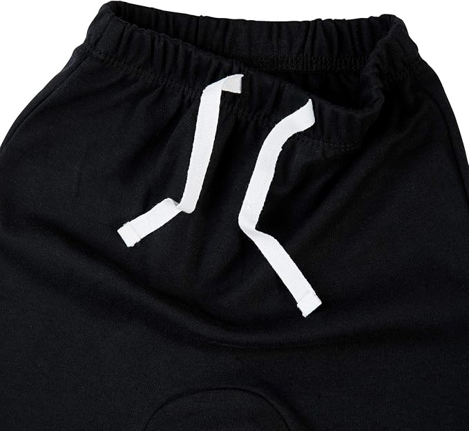 SOBOWO Newborn Baby Boy Girl 3-Pack Joggers Infant Baby Cotton Harem Pants - Image 5