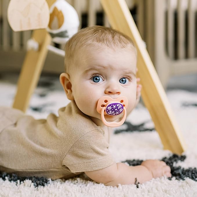 Dr. Brown's Advantage Glow-in-the-Dark Baby Pacifier, Fully Symmetrical Soother - Image 17