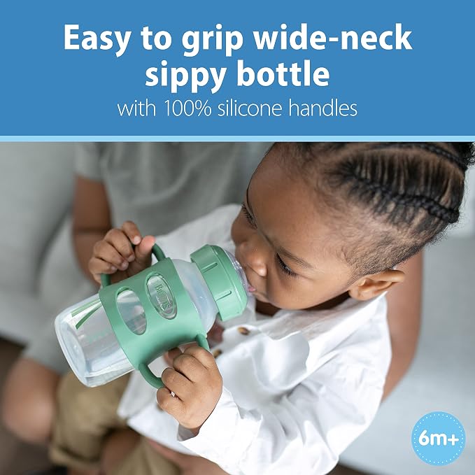 Dr. Brown's Milestones Wide-Neck Sippy Spout Bottle - Image 2