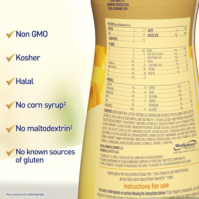 Enfamil NeuroPro Baby Formula, MFGM* 5-Year Benefit, Expert-Recommended - Image 6