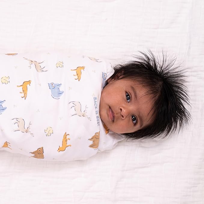 HALO 100% Cotton Sleepsack Swaddle, 3-Way Adjustable Wearable Blanket, TOG 1.5 - Image 4