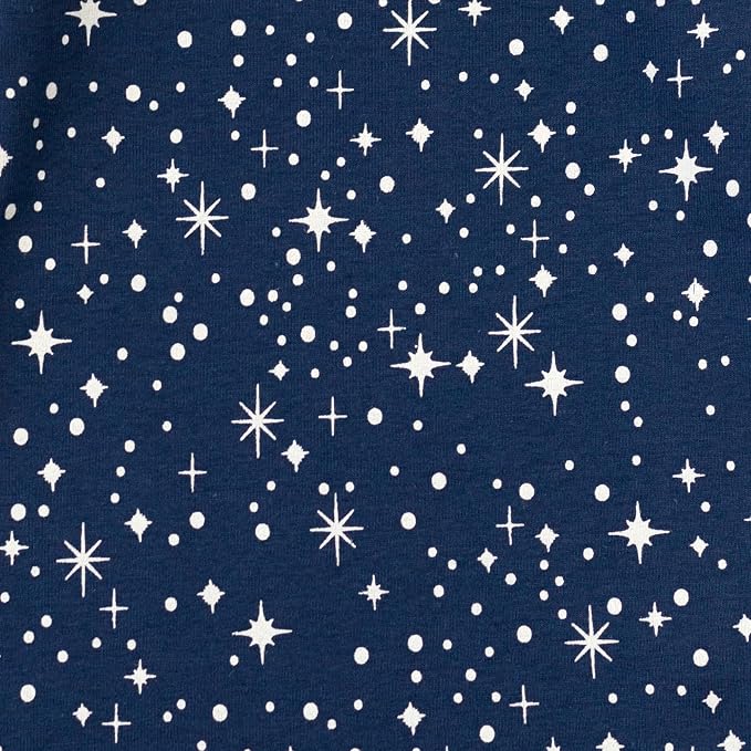 HonestBaby Baby Sleep N' Play One-Piece Zip-Front Footed Organic Cotton Pajama - Image 4