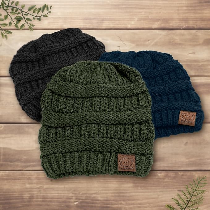 3-Pack Baby Beanies for Boys, Girls - Image 9