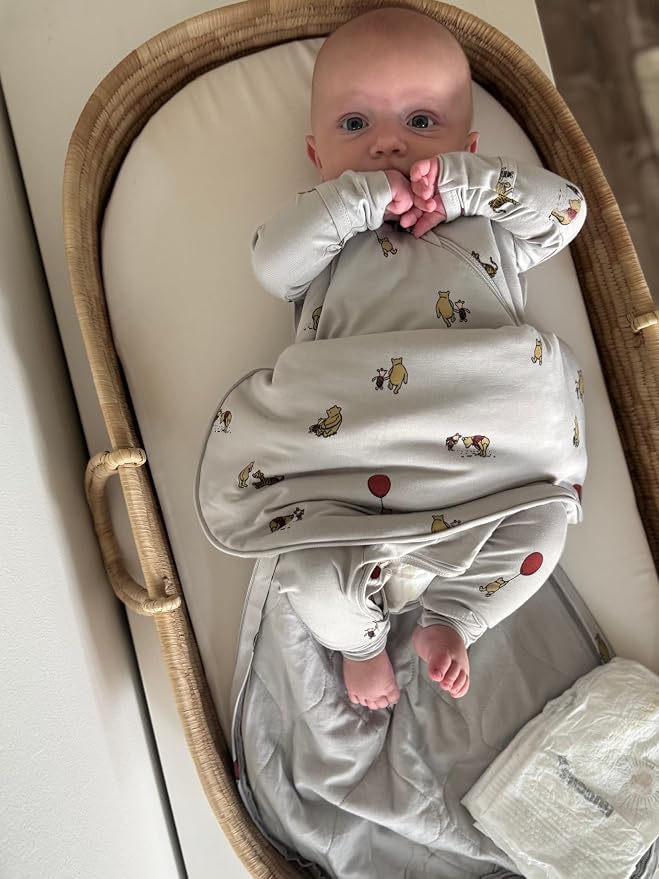 GUNAMUNA günamüna Unisex Baby, Toddler Wearable Blanket, Sleeping Bag Bamboo - Image 2