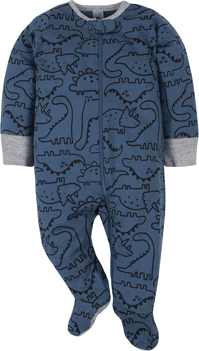 Gerber Baby Boys 4 Pack Sleep 'N Play Footie - Image 3