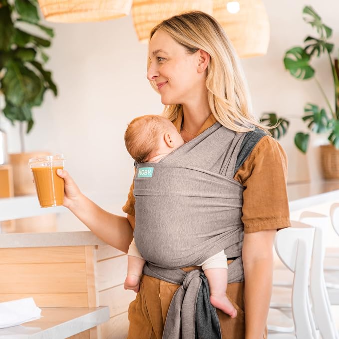 Moby Baby Wrap Carrier Reversible - Image 9