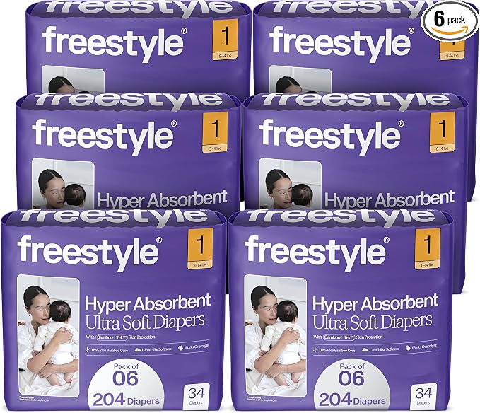 Freestyle BambooTek Diapers by Freestyle