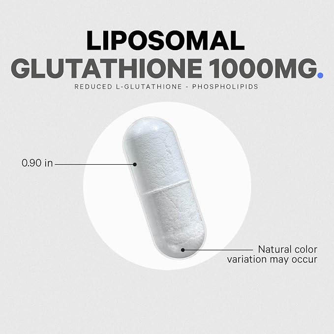 Codeage Liposomal Glutathione 1000 mg Supplement, High-Potency Reduced - Image 6