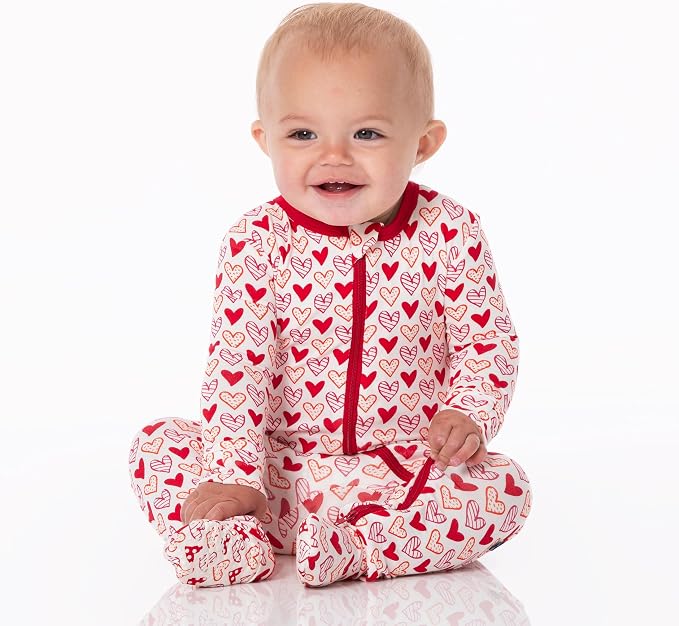 KicKee Full of Hearts Footie - Image 2