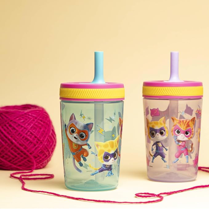 Zak Designs Disney SuperKitties Kelso Toddler Tumblers - Image 2